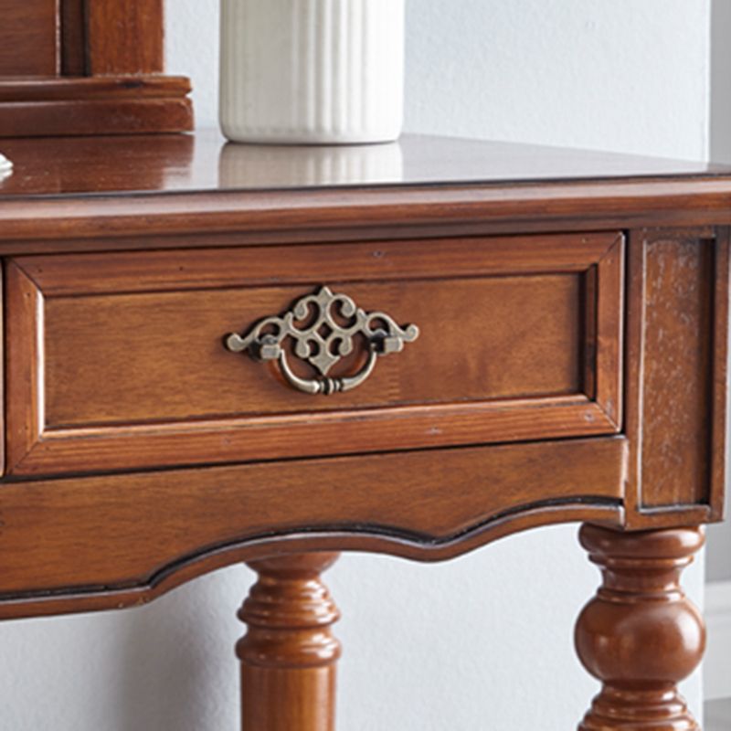 Wooden Vanity Dressing Table Traditional Vanity Makeup Table Set