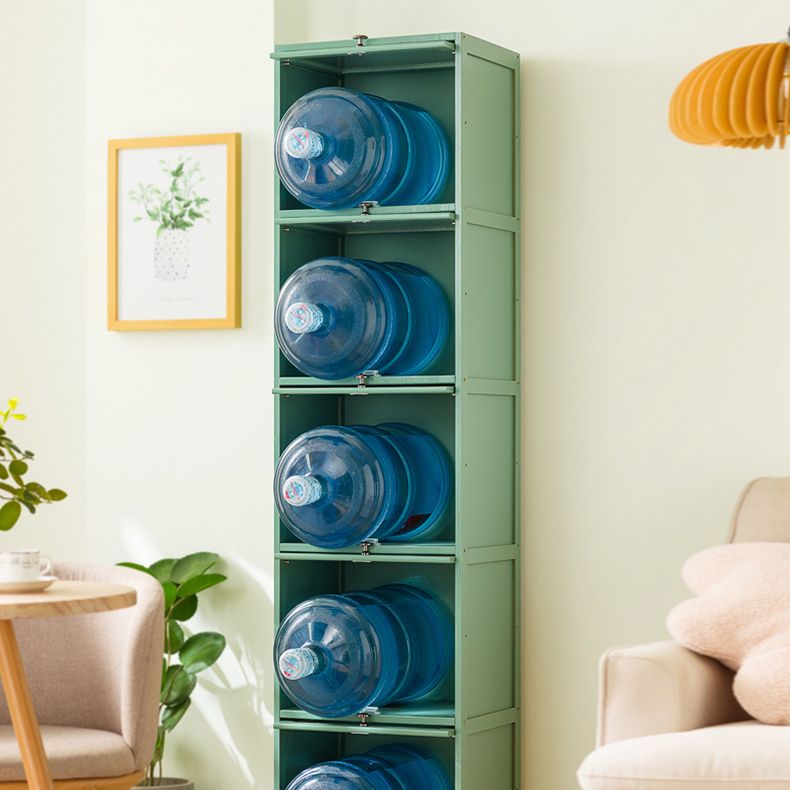 Mid-Century Modern Accent Cabinet Rectangle Straight Legs Storage Cabinet