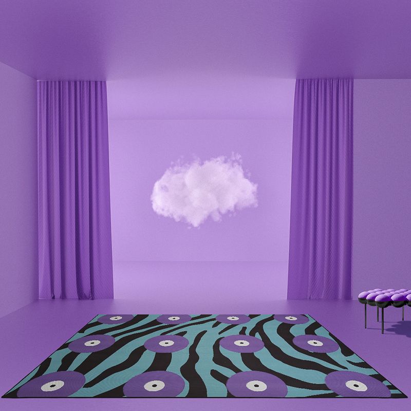 Creatief Zebra Patroon Tapijt Polyester Rug Stain Resistant binnen Tapijt voor woningdecoratie