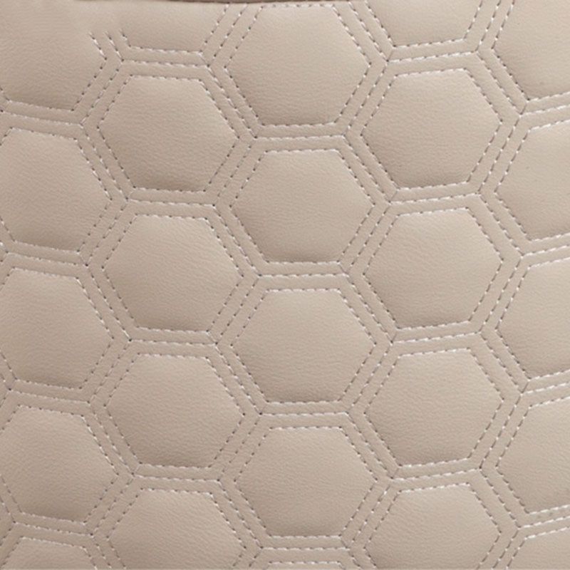 Genuine Leather Standard Stool Modern Minimalist Round Footrest