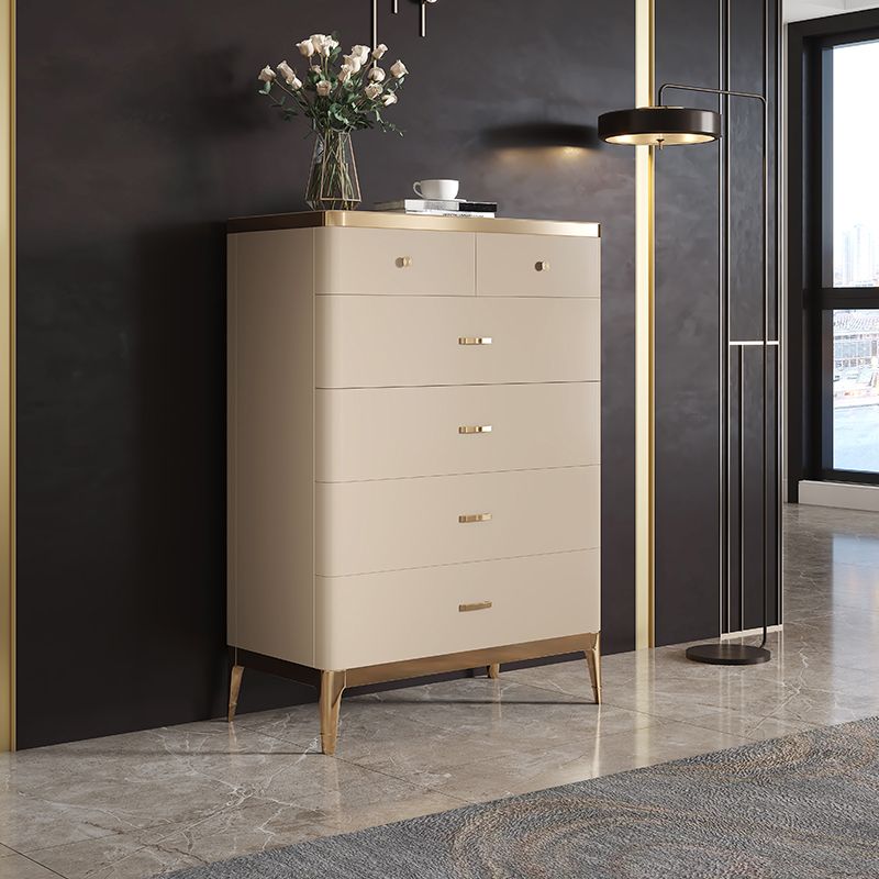 Modern Style Storage Chest Dresser Solid Wood Storage Chest for Bedroom
