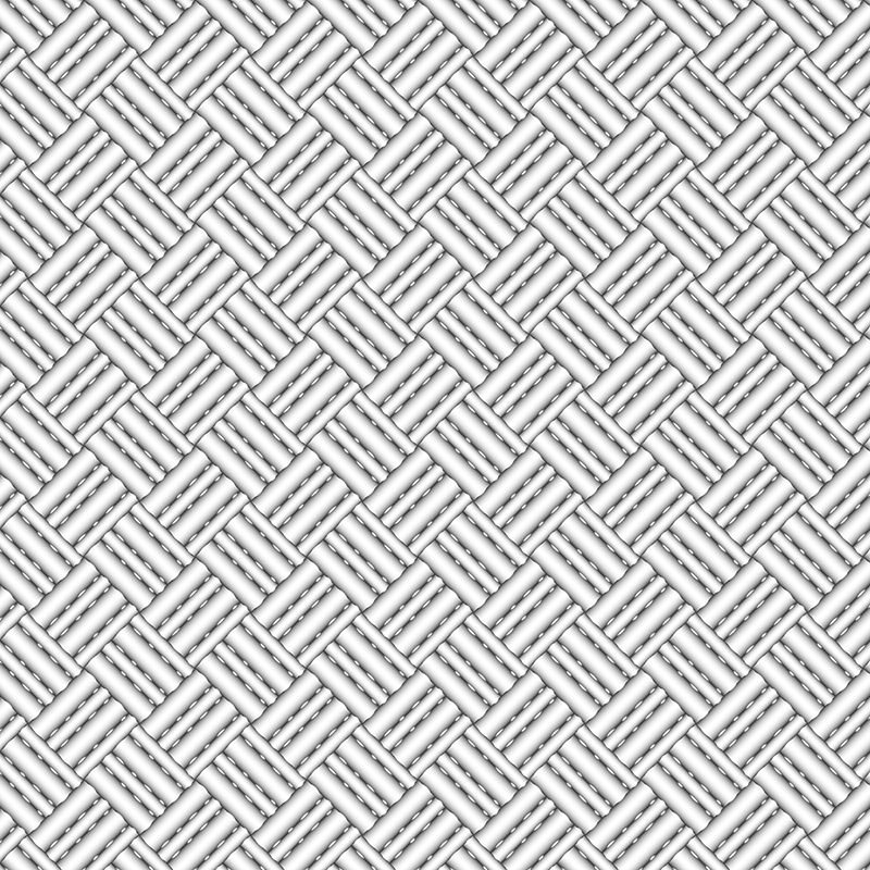 Square Illustration Wall Covering Eco-friendly Multiple Sizes Available