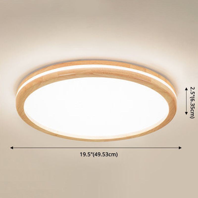 Geïntegreerde LED semi-inbouwverlichtingsarmaturen Ultra-moderne acryl plafondgemonteerde kroonluchter voor slaapkamer