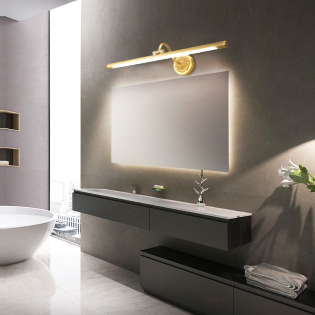 Luce Extravagant Linear Vanity Fishestures Acrilic Vanity Sconce