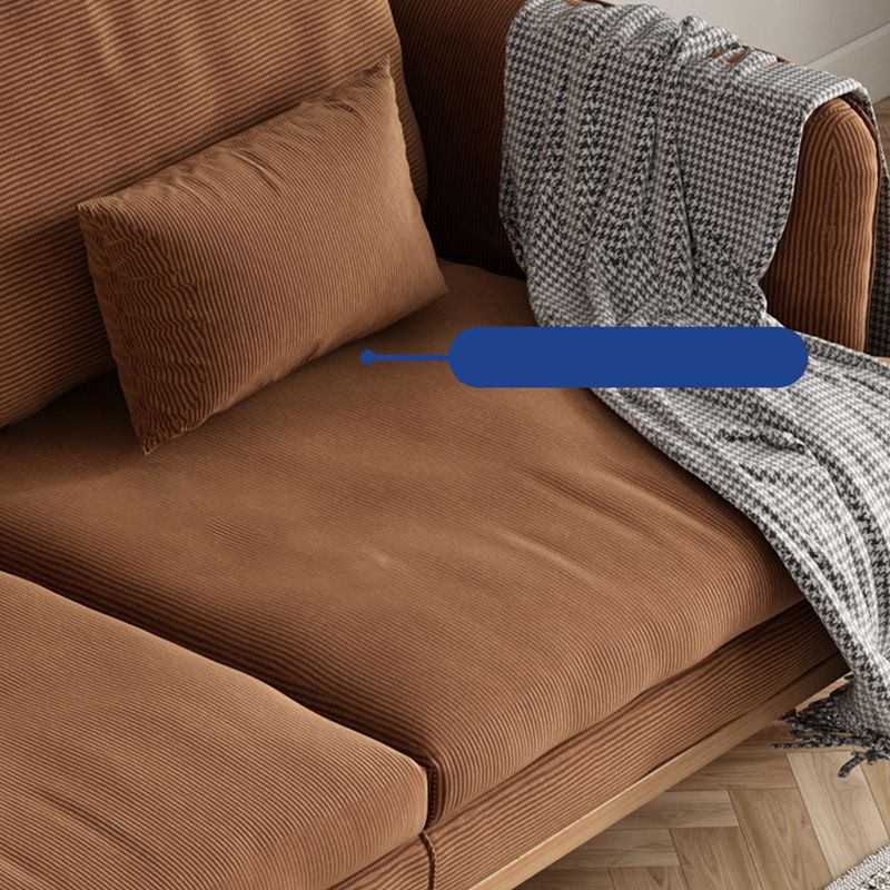Velvet bank 35 "W verzonken armbank met opslag voor woonkamer