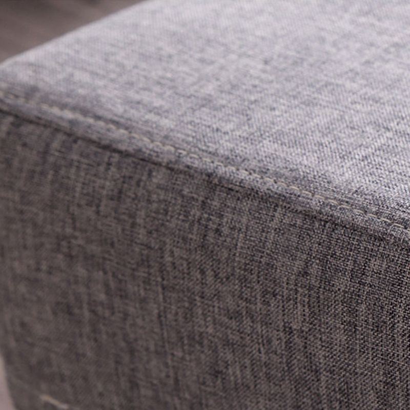 27.95"Wide * 26.37"Deep Cotton Blend Slipper Accent Chair with Tight Back