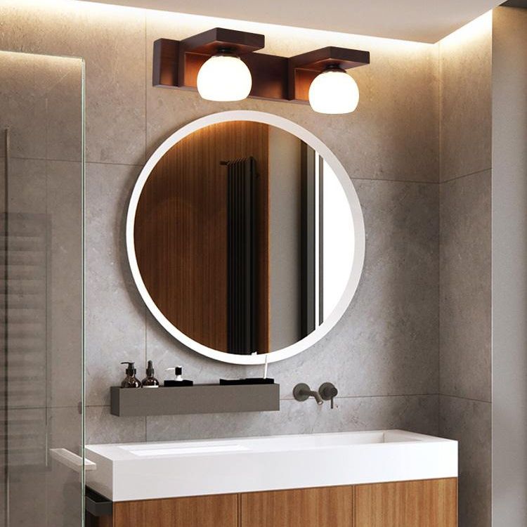 Simplicità contemporanea Global Vanity Sconce Lights Wall Wall Monte Lampada per bagno