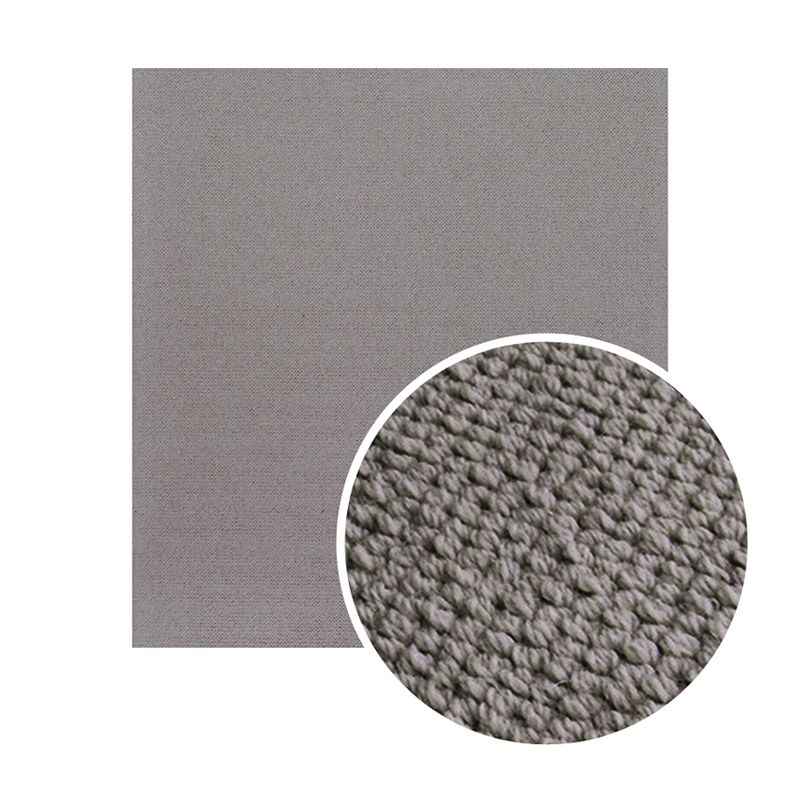 Grey Modern Area Carpet Slid Color Polyester Area Rug Washable Easy Care Rug for Living Room
