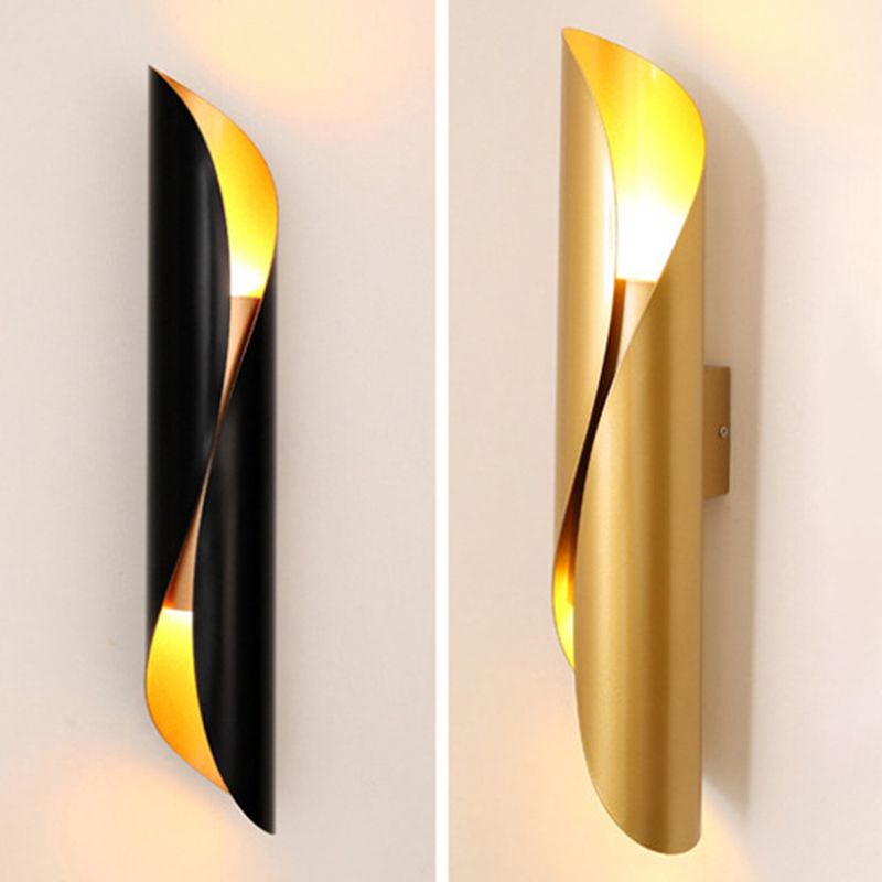 18.8" Post-modern Style Metal Wall Lamp 2-Lights Creative Sconce Lighting for Hallway Dining Room