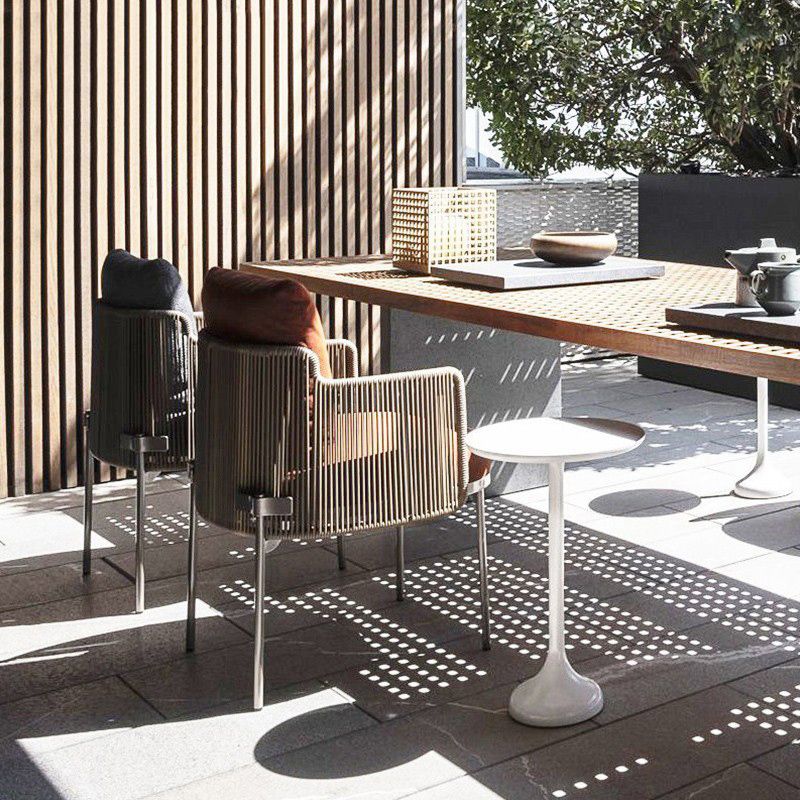 Patio Dining Table Set Rectangular 1/9 Pieces Dining Table Set