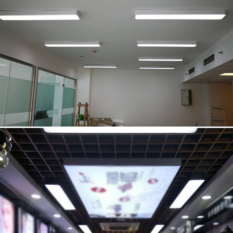 Plafoniera moderna Simplicity Lampada da incasso con paralume in acrilico per sala riunioni