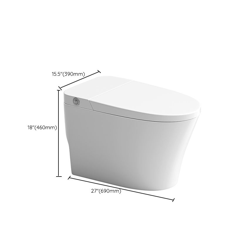 All In One Porcelain Urine Toilet Floor Mounted Modern Flush Toilet