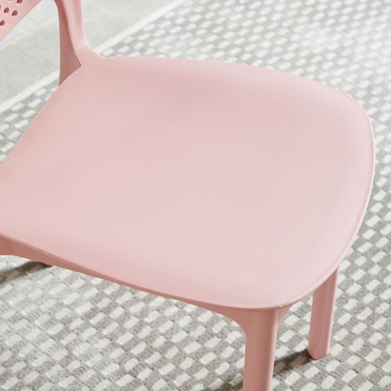 Sillas apilables modernas que cenan la silla sin brazos con las piernas plásticas para la cocina