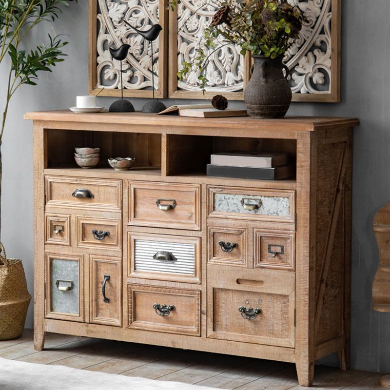 American Traditional Dresser Solid Wood Storage Chest Dresser