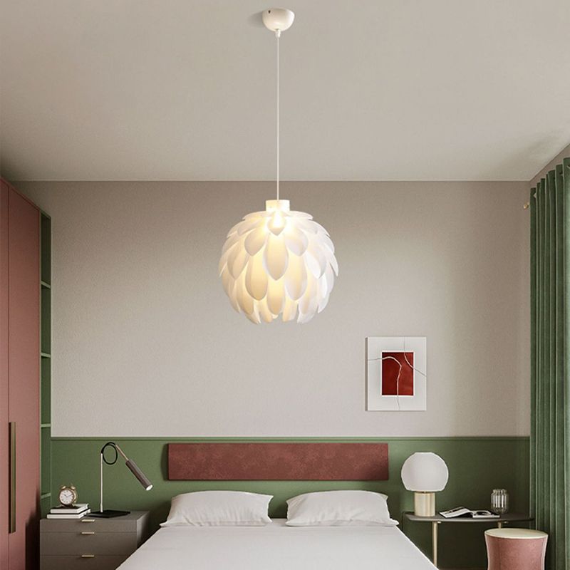 Moderne einfache Stil Anhänger Leichtes Einbirnen -Wohnzimmer Hängende Beleuchtungsanlage