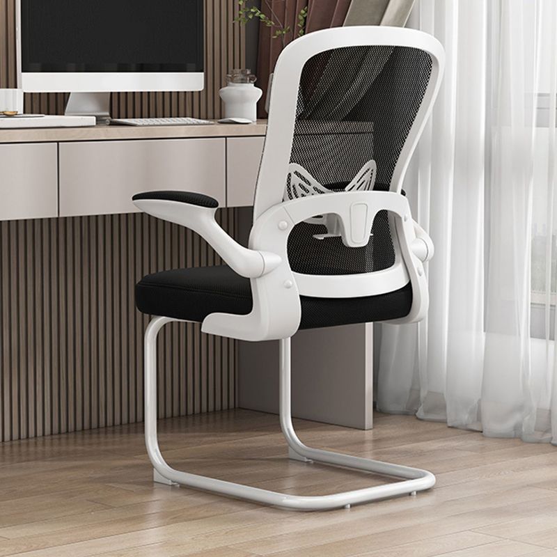 Removable Arms Desk Chair Tilt Mechanism No Distressing Ergonomic Chair without Wheels
