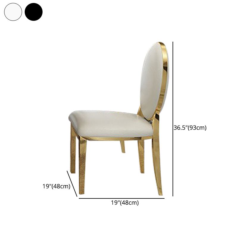 Glam 1/4/5/6/7 Pieces Dining Set Marble Dining Table Set for Dining Areas