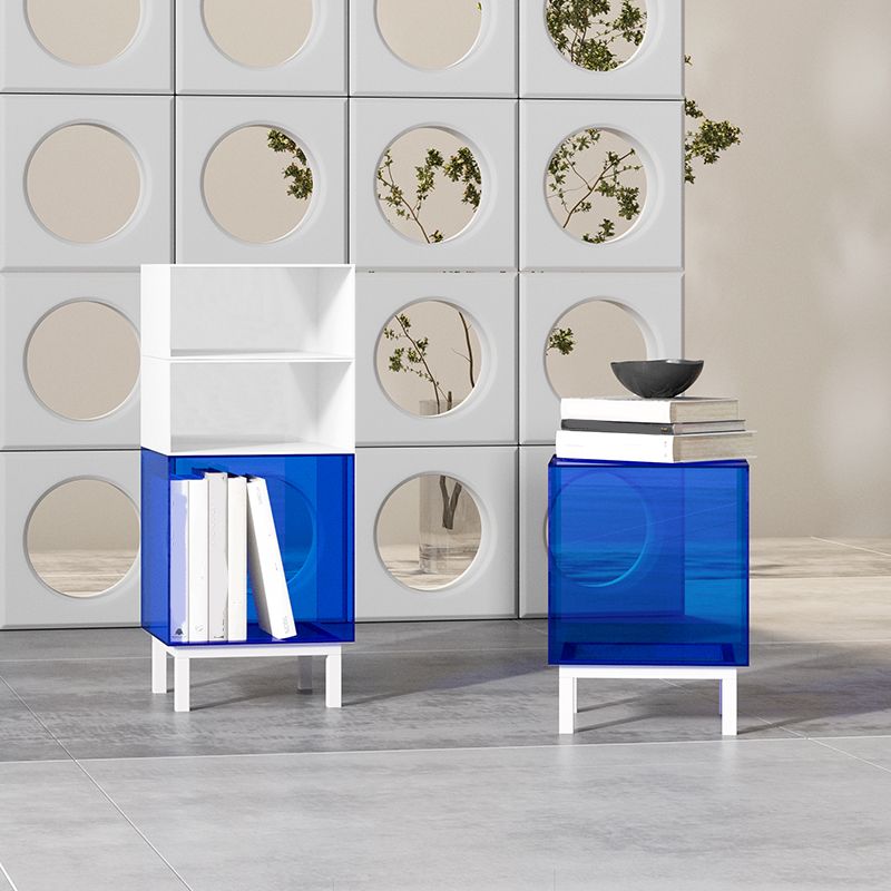 Libreria in stile contemporaneo di libreria chiusa in acrilico per home office