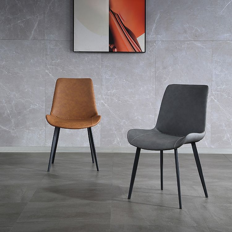 Chaise de coussin éponge à haute densité contemporaine 20 «chaise de large Parsons pour la maison