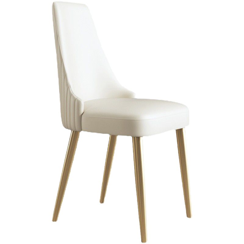 Kitchen Home Glam Chair Armless Dining Chair with Upholstered