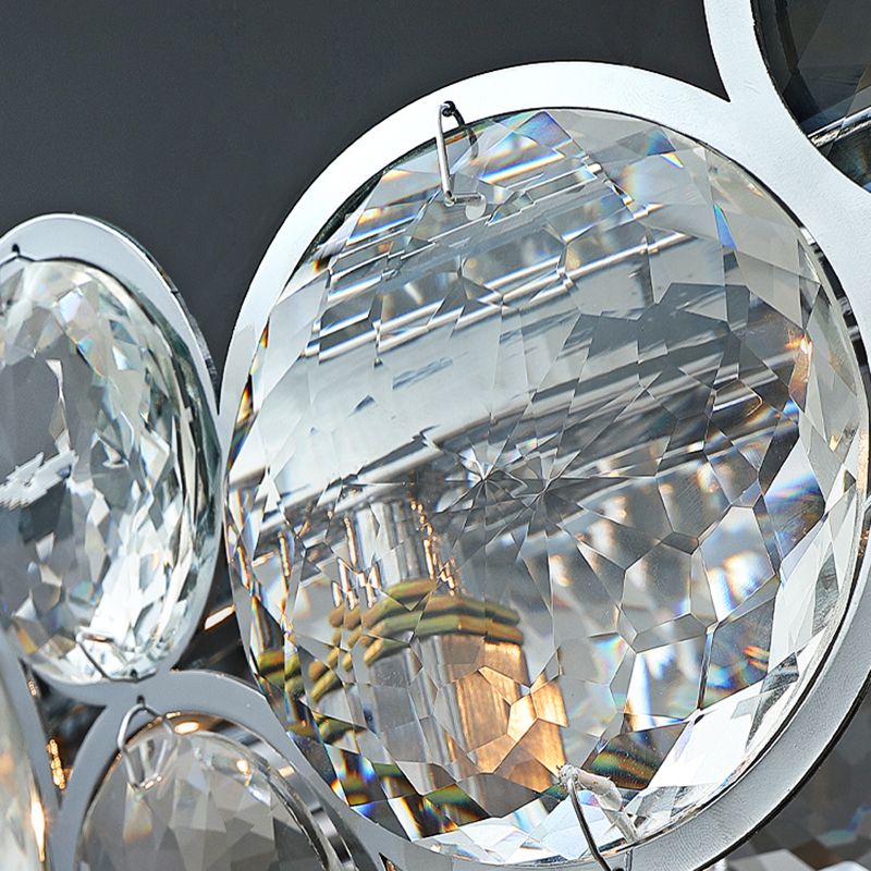 Bubbles Shape Crystal Chandelier Light Modern Style Dining Room Pendant Light