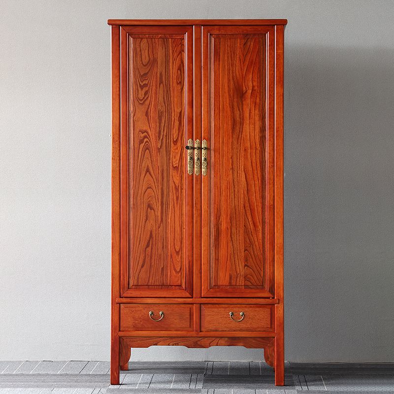 Modern Style Wardrobe Cabinet Wooden Clothes Rail Wardrobe Armoire