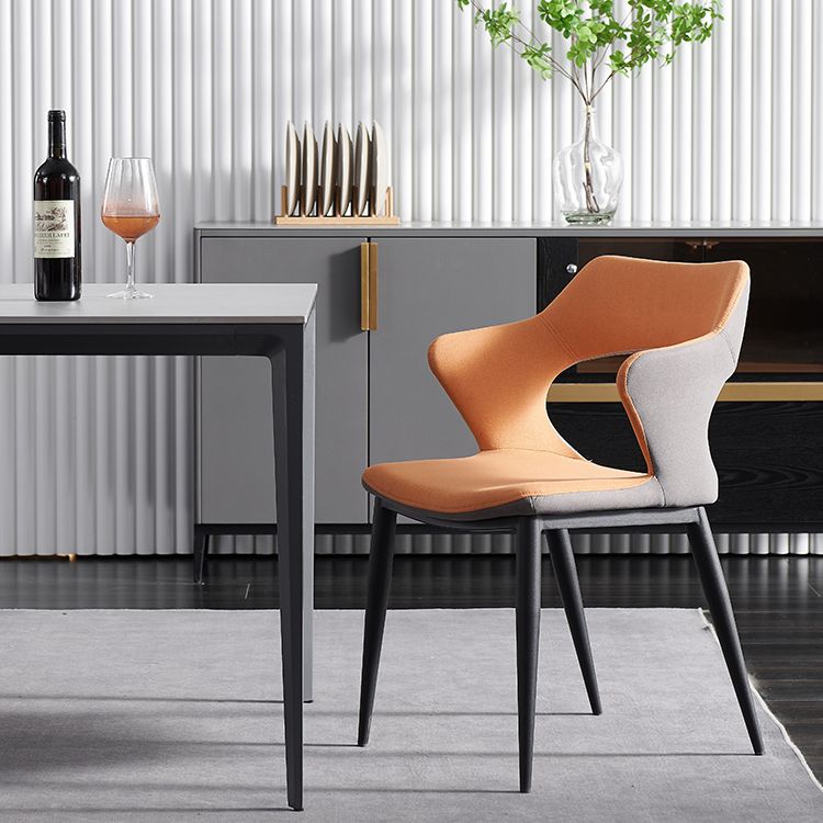 Contemporary Dining Room Arm Chairs Faux Leather Dining Chairs