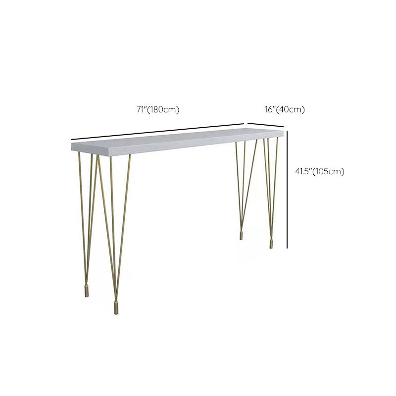 Glam Style Bar Table Set 1/5/9 Pieces Solid Wood Counter Table Set for Indoor