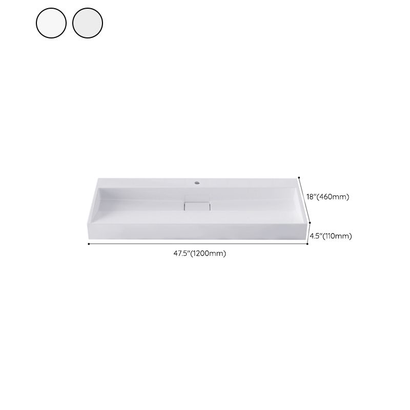 Modern Stone Bathroom Sink Square No Craftsmanship Bathroom Sink