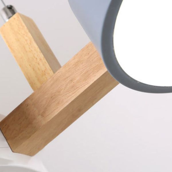 Macaron Style Island Light Round Shape 3-Light Hanging Pendant Light for Dining Room
