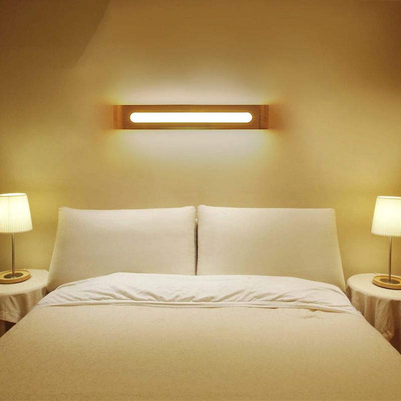 LAMPE MUR OBLONCHE LAMPE NORDIQUE LED LED ÉCLAIRAGE MUR LED AVEC AVEC OBRIPTION D'ACRYLIQUE GROSTE