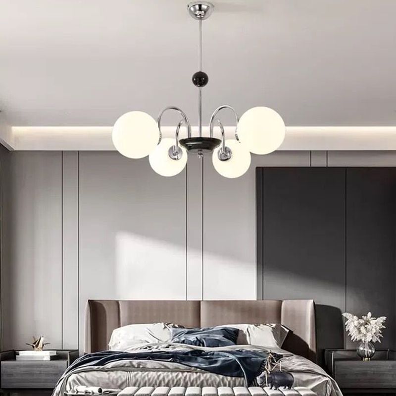 Contemporary Sphere Chandelier Lights Glass Chandelier Lighting Fixtures