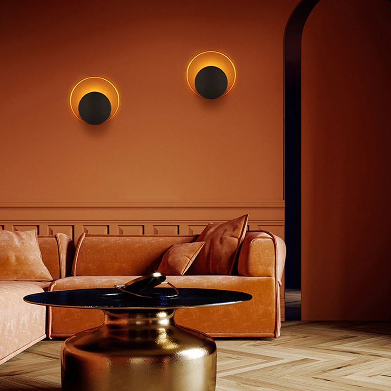 Multi -Lichter runde Wandmontageleuchte moderne Metall Wandleuchte Metall Wandleuchte