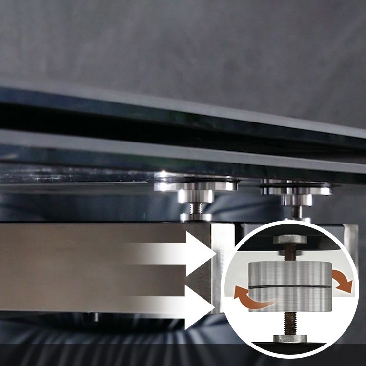 Modern Rectangle Shape Dinette Set Sintered Stone Top Dining Table Furniture for Dining Room