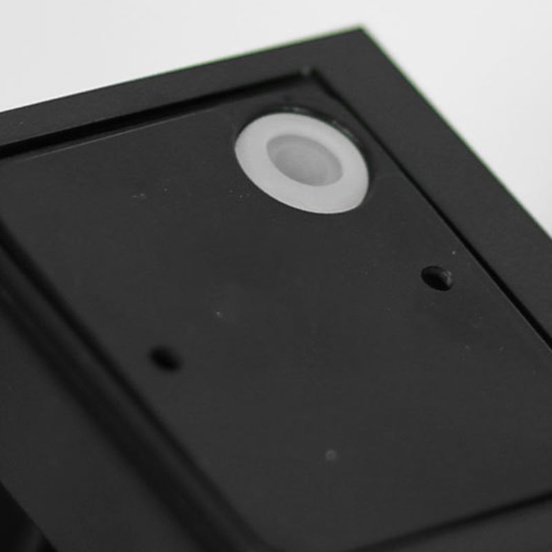 Modern Metal Wall Sconce Square Shape Wall Light with Acrylic Shade for Living Room