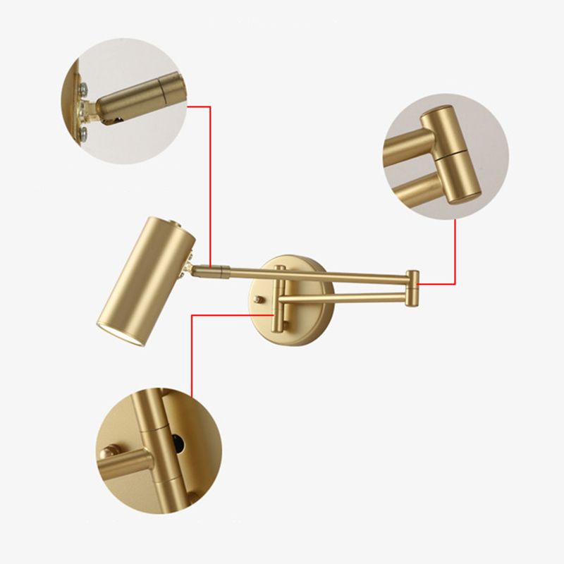 Éclairage moderne de murs de mur à côté de l'éclair