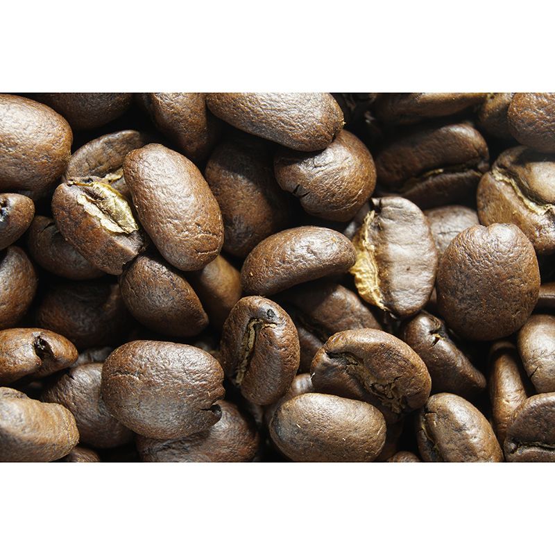 Full Size Coffee Beans Wall Mural Decorative Mildew Resistant for Coffee Shop