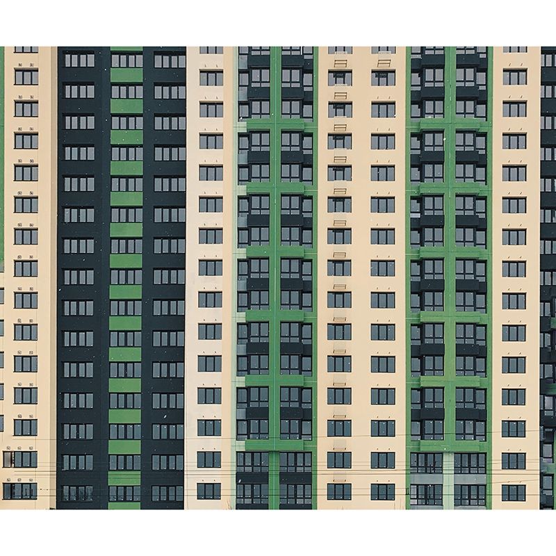 Building Mural Contemporary Style Horizontal Photography Study Room Wall Mural