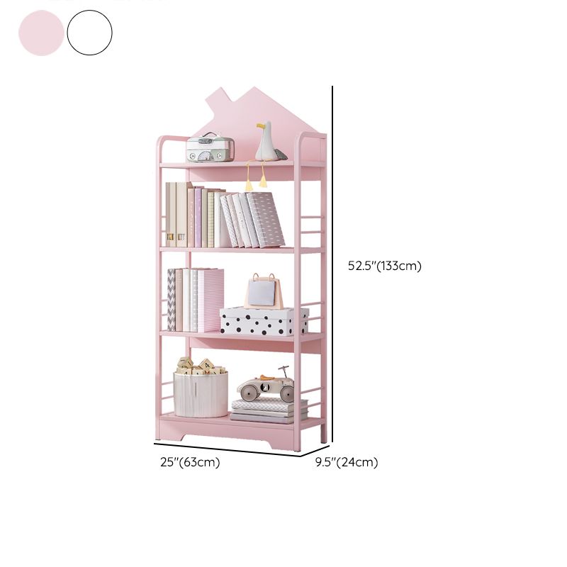 Scandinavian Freestanding Iron Book Organizer Dollhouse Theme Bookcase
