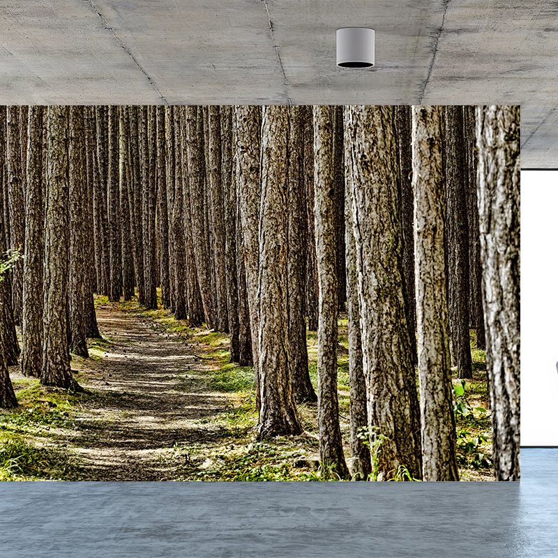 Modern Minimalist Forest Mural Wallpaper Living Room Murals Personalized Size