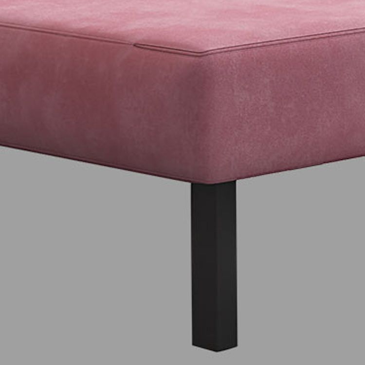 Armless Cushion Back Futon Foldable Pillow Included Sleeper Sofa