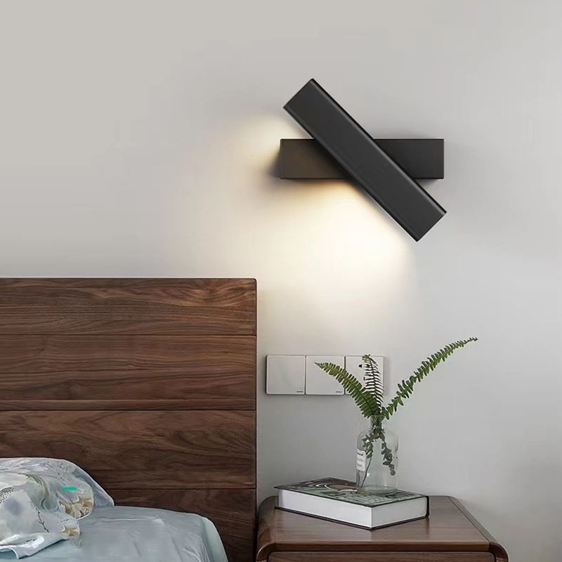 Metal Linear Sconces Indoor Contemporary 1 Light Wall Light Fixture