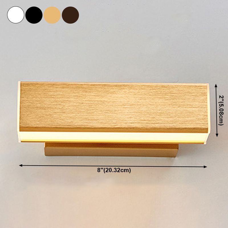 Ajustable de 1 luces de sombra lineal matones de pared de estilo moderno de metal iluminación de pared