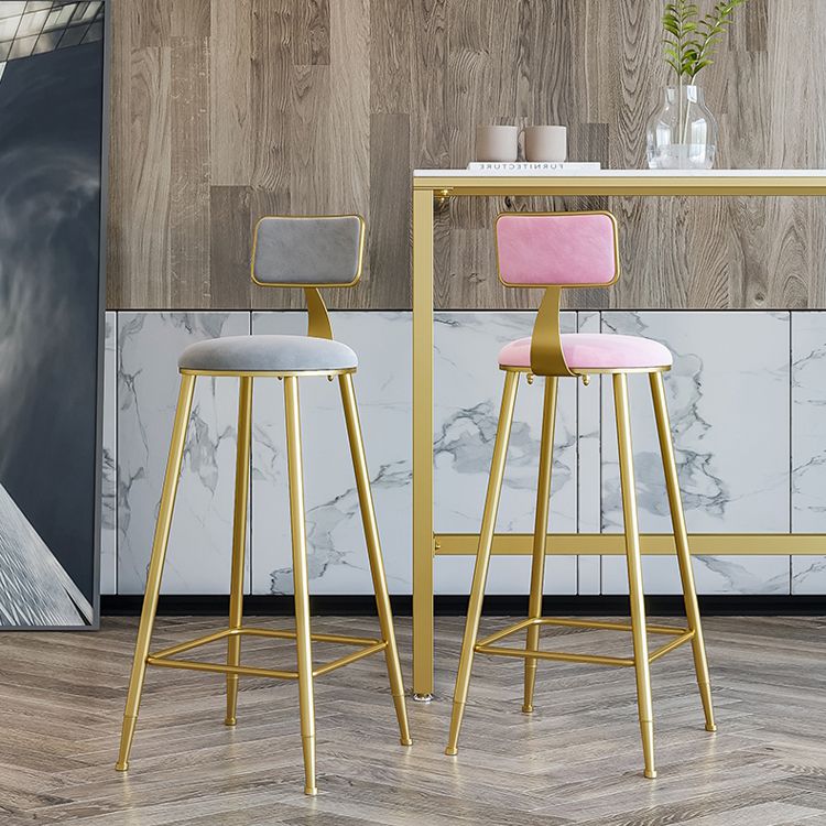 Glam Style Rectangle Bar Set 1/4/7 Pieces Faux Marble Pub Dining Set for Indoor