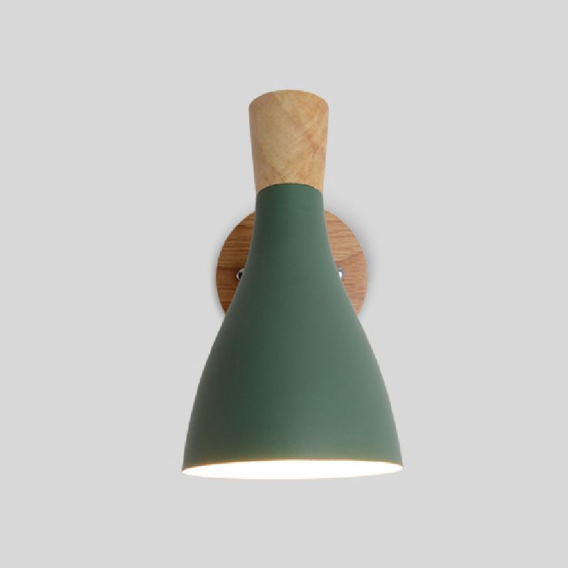 Flare Wall Light Sconces Nordic Metal 1 Light Wall Mount Light Fixture