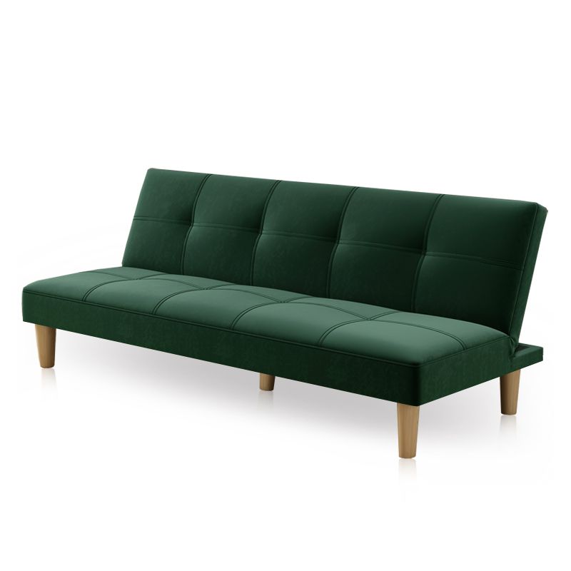 Velvet de Spedinger escandinavo/Sofá de tela 47.24 "/64.96" /70.08 "Cama de sofá sin brazo ancho