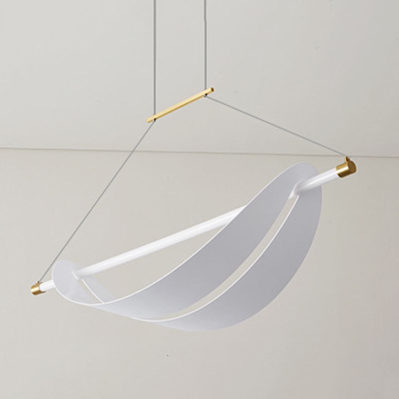 1-Light Geometric Island Pendant Lights Modern Metal Island Pendant Lighting