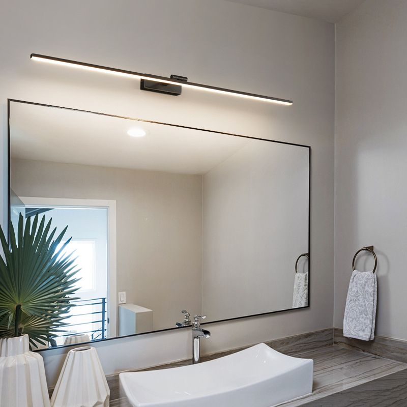 Minimalism Vanity Light Streamlined LED Bathroom Mirror Lamp