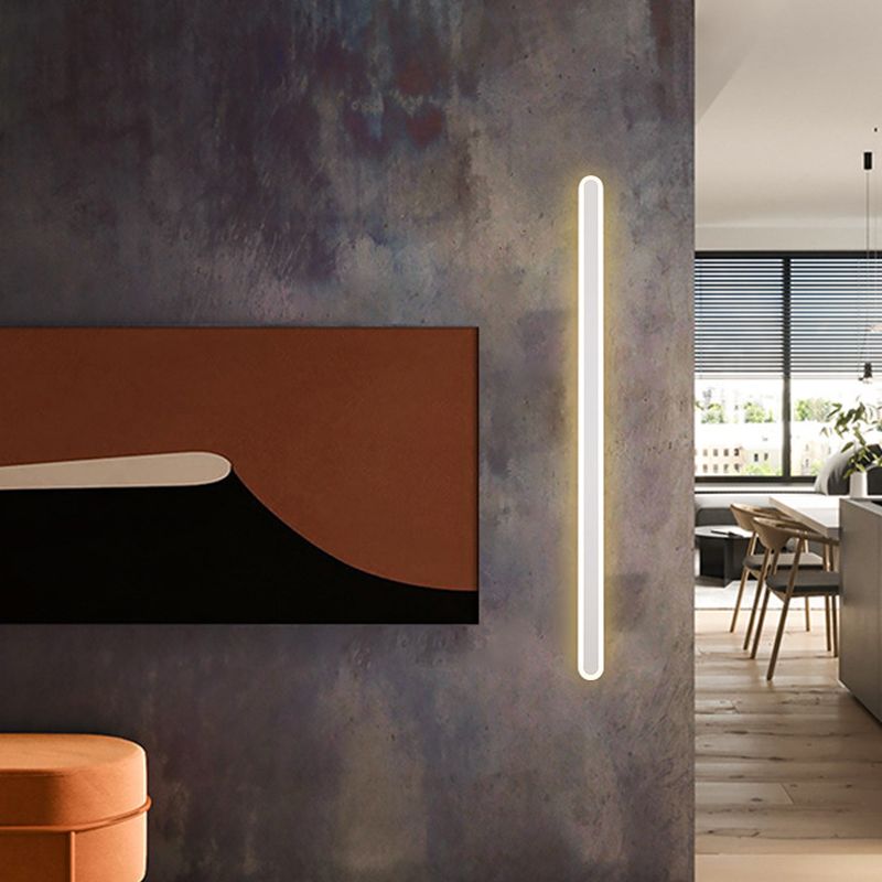 Lineare Schatten Metallwandbeleuchtung modern