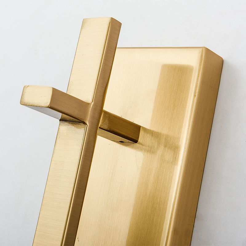 Minimalism Wall Sconce Lighting Blue Cylindrical Sconce Light Fixture with Glass Shade